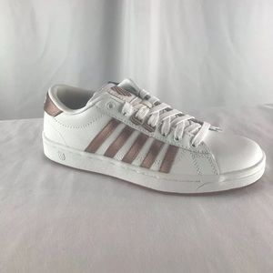 K Swiss Hokey Memory Foam Sneakers Pink White SZ 6